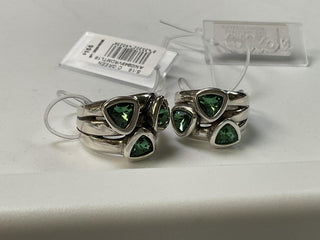 Ser Camaleonica Tri-Crystal Ring