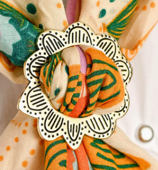 Bandana Scarf Rings
