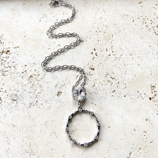 Circle Crystal Necklace