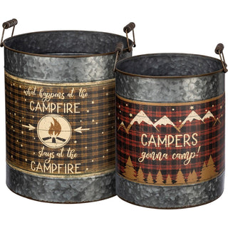 Bucket Campfire