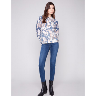 Printed Reversible Sweater - dolly mama boutique