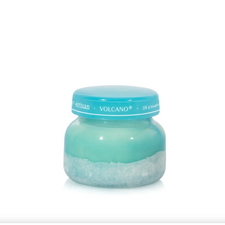 Volcano Turquoise Jar Candle - dolly mama boutique