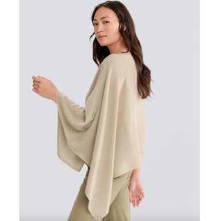 Cashmere Poncho 2