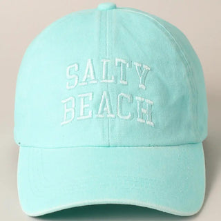 “Salty Beach” Baseball Cap - dolly mama boutique