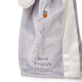 Bloom Bunny Buddy Blanket - Grey - dolly mama boutique