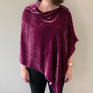 Velvet Poncho