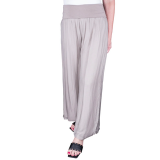Mercedes Silk Pant - dolly mama boutique