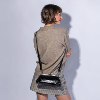 Alba Covered Frame Dual Strap Small Shoulder Bag - dolly mama boutique