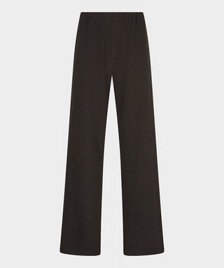 Knit Wide Leg Trousers by EsQualo in Cacao - view 6