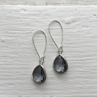 Jane Silver Earrings - dolly mama boutique