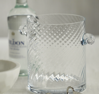 Bagatelle Swirl Ice Bucket POL-1192 - dolly mama boutique