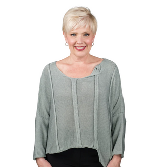 Amani Crop Sweater - dolly mama boutique