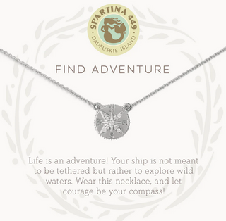 Sea La Vie Boxed Necklace - Silver - dolly mama boutique
