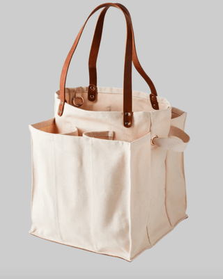 Canvas Market Tote - dolly mama boutique