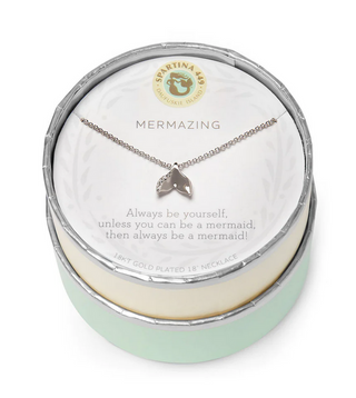Sea La Vie Boxed Necklace - Silver - dolly mama boutique