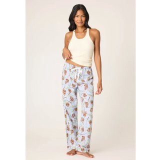 Snowy Pinecone Flannel Pants