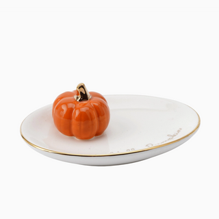 Snuggle Season Pumpkin Ring Dish - dolly mama boutique