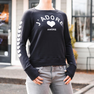 Top-Fleece Pullover Jadore 6020 - dolly mama boutique