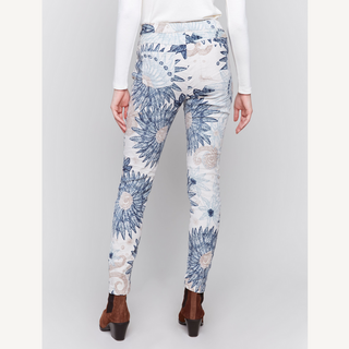 Printed Suede Crinkle Jogger - dolly mama boutique