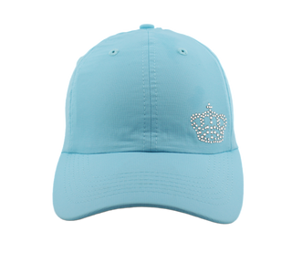 Kim High-Pony Cap with Crystal Crown - dolly mama boutique