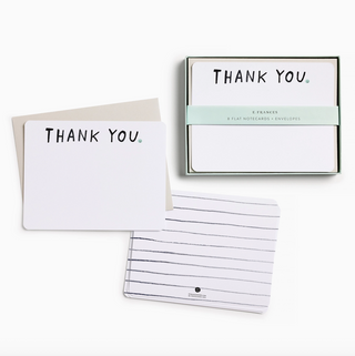 Flat Note Cards Set