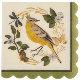 Bird Paper Cocktail Napkins