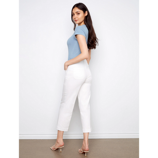 Wide-Leg Crop Pant - dolly mama boutique