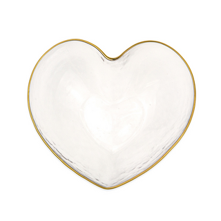 Heart Glass Bowl - dolly mama boutique