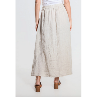 Angie A-Line Linen Skirt - dolly mama boutique