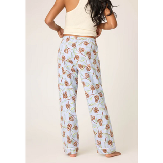 Snowy Pinecone Flannel Pants