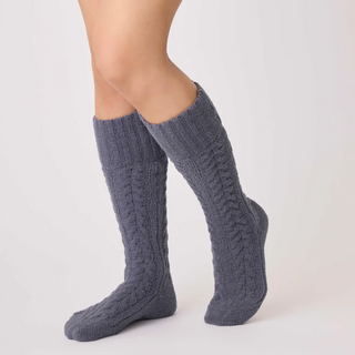 Cable-Knit Socks - dolly mama boutique