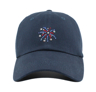 Rachel Cap with Crystal Fireworks