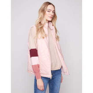 Reversible Nylon & Fur Vest - dolly mama boutique