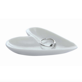 Ceramic Heart Ring Dish - dolly mama boutique