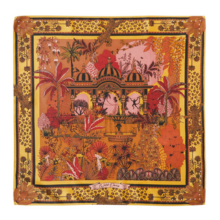 Amber Palace Ocre Mini Scarf