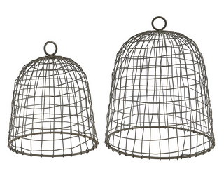 Wire Bell Cloche