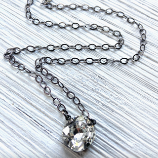 Crystal Layering Necklace - dolly mama boutique