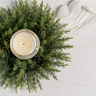 Cedar Candle Ring - dolly mama boutique