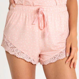 Love Lace Pajama Short - dolly mama boutique