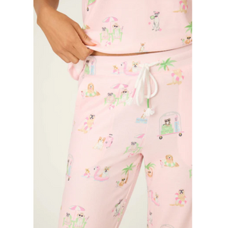 Pup Vacation Pajama Pants