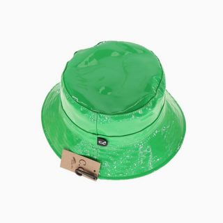 Shiny Bucket Rain Hat - dolly mama boutique