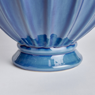Brittani Footed Bowl - Blue - dolly mama boutique