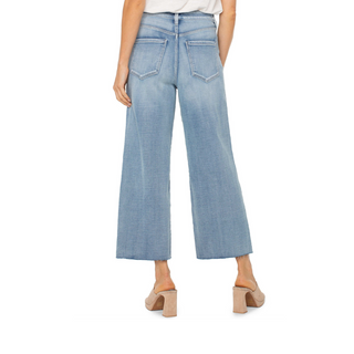 Stride Wide-Leg Crop Jeans