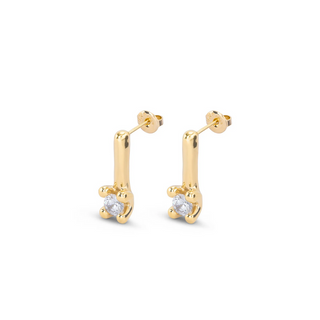 Divine Crystal Drop Earrings - dolly mama boutique
