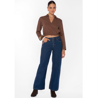 Harvey Drawstring Crop Top