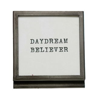 Gunmetal Framed Signs - dolly mama boutique