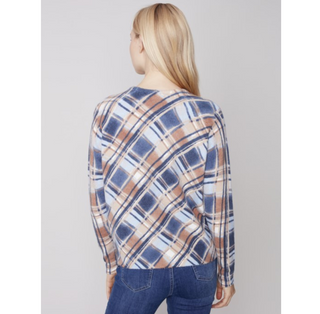 Crew-Neck Reversible Sweater C2268X