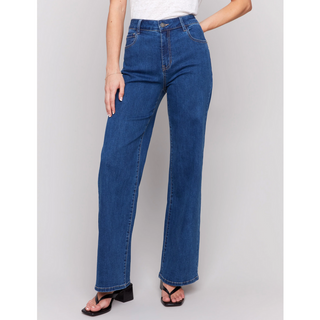 Chloe Wide-Leg Denim Pant