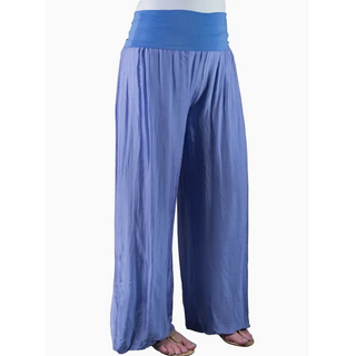 Mercedes Silk Pant - dolly mama boutique