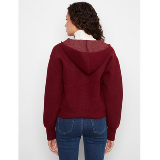 Zipper Hoodie with Patch Pockets